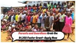 August Applications Open for R1,250 Foster Child Grant – Claim Your Spot Today!