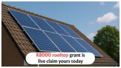 Don't Miss Out: Apply for the R8,000 Solar Energy Grant This August Before Funds Are Depleted
