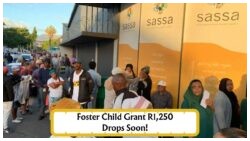 Foster Child Grant: R1,250 Payout on August 17, 2025 – Watch for Your Official SMS!