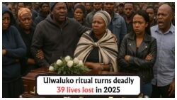 Ulwaluko Tragedy: 39 Youths Lost in 2025 Raises Alarming Cultural and Legal Questions