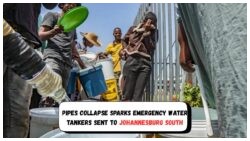 Johannesburg's Water Crisis: Tanker Emergency Hits Southern Suburbs This August