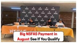Confirmed: R5,200 NSFAS August Allowance Available – Apply Online Today!