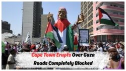Cape Town Halted: August 16 Gaza War Protest Ignites Worldwide Response