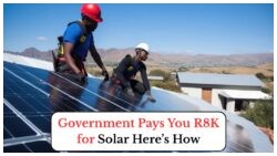 Apply Now: SA Government Unveils R8,000 Solar Installation Grant for August 2025 – Seize Huge Solar Savings!