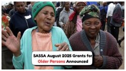 SASSA Confirms R2,315 Old Age Grant for Seniors in August 2025