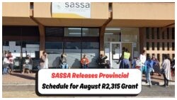 Discover Your August SASSA R2,315 Payment Dates by Province Now!