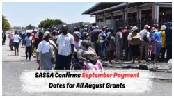 Discover the Full August SASSA Grant Update: R370 SRD, Pension, and Disability Payment Dates for September Revealed!