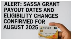 Discover the August 2025 SASSA Grant Payout Dates and Eligibility Updates