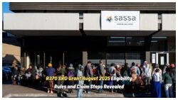 Unlock Your R370 SRD Grant for August 2025: Simple Steps to Verify Your Eligibility and Access Benefits