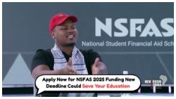 Urgent Alert: Secure Your NSFAS 2025 Funding Before the New Deadline!