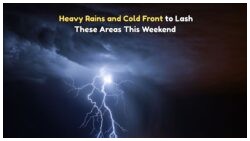 Brace for a Wet Weekend: Cold Front and Torrential Rain Expected Across South African Provinces