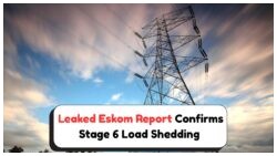 Eskom's Stage 6 Load Shedding Set to Disrupt South African Life in August – Emergency Strategy Unveiled