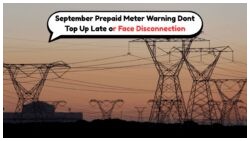 Urgent: South Africans Risk Power Cut from September if Prepaid Meters Aren’t Updated