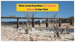Cape Town Faces Critical Water Shortage as Dam Levels Plunge Below 35% – City Declares Emergency
